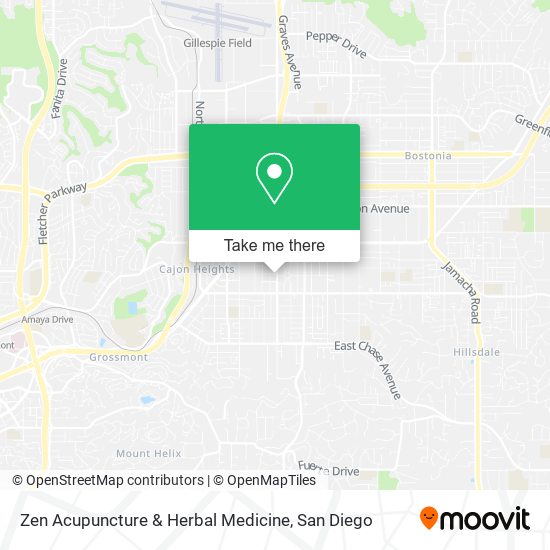 Zen Acupuncture & Herbal Medicine map