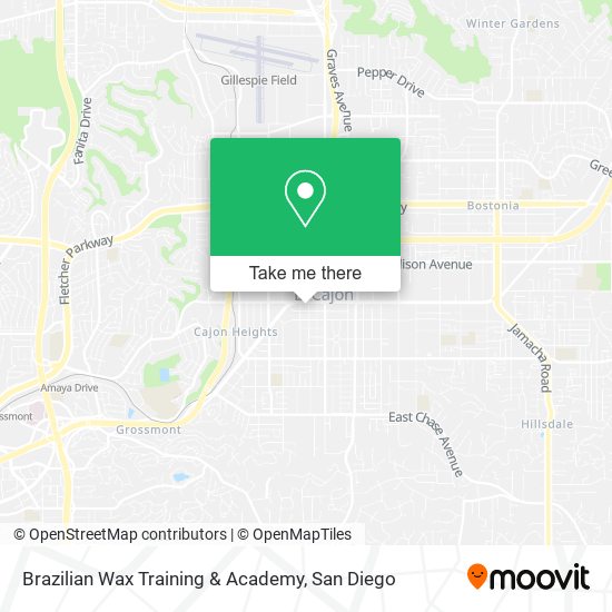Mapa de Brazilian Wax Training & Academy