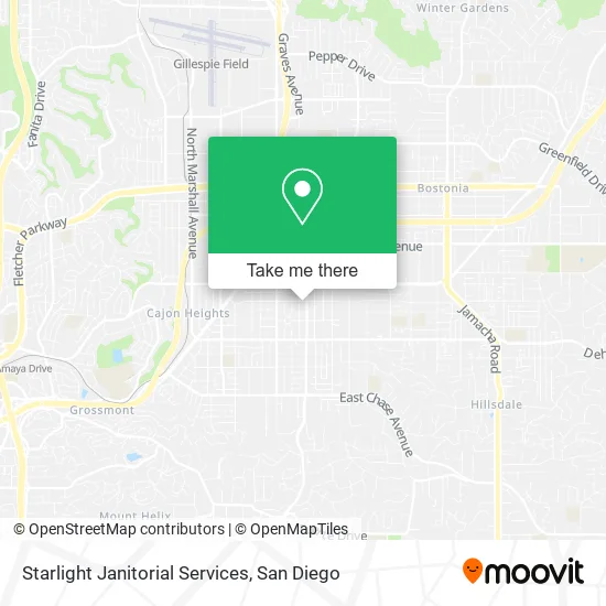 Mapa de Starlight Janitorial Services