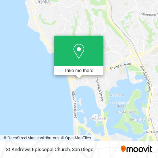 Mapa de St Andrews Episcopal Church