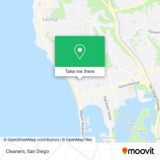 Cleaners map