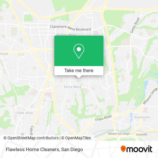 Mapa de Flawless Home Cleaners