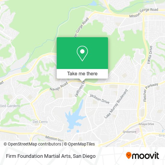 Firm Foundation Martial Arts map