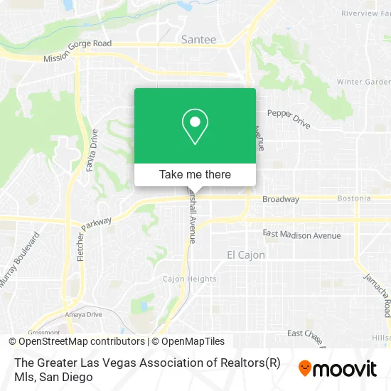 The Greater Las Vegas Association of Realtors(R) Mls map