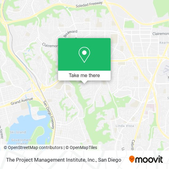 The Project Management Institute, Inc. map