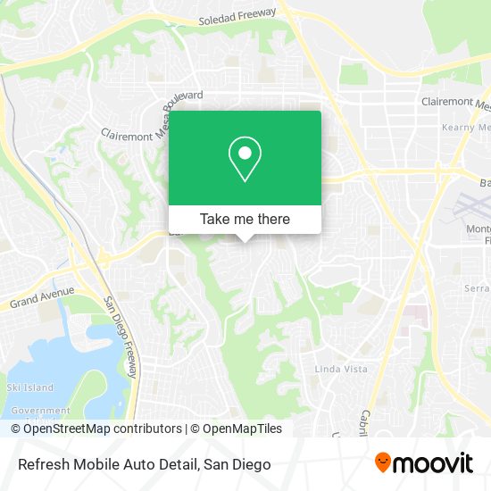 Mapa de Refresh Mobile Auto Detail