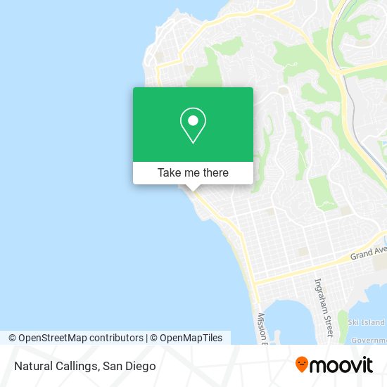 Mapa de Natural Callings