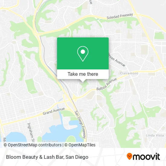 Bloom Beauty & Lash Bar map