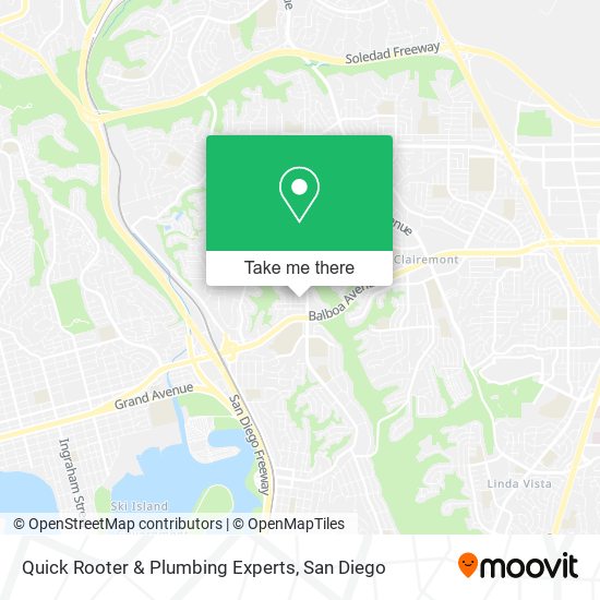 Quick Rooter & Plumbing Experts map