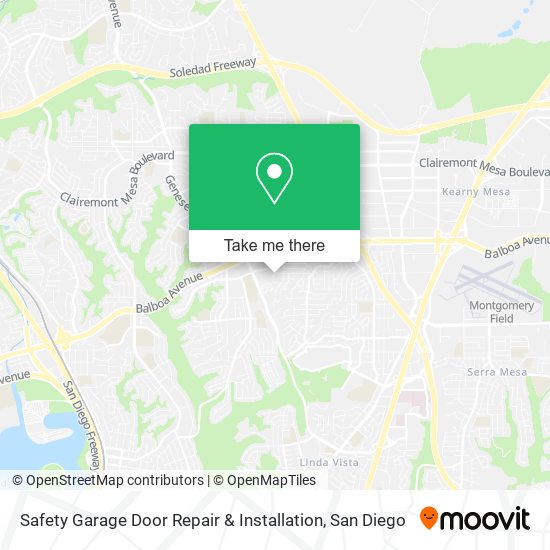 Safety Garage Door Repair & Installation map