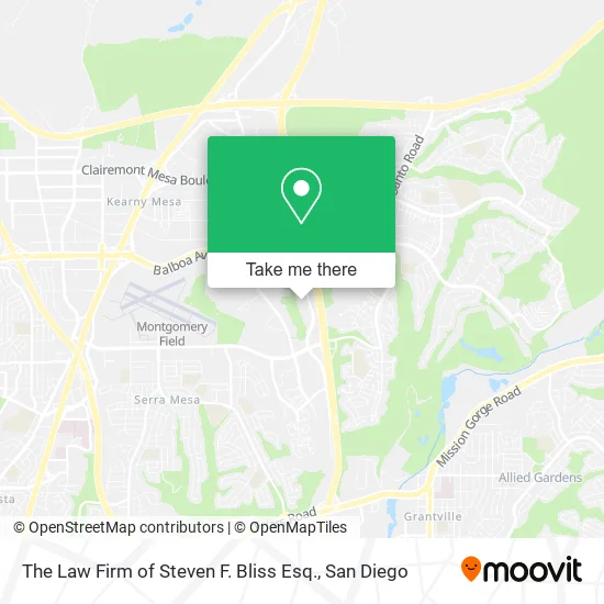 The Law Firm of Steven F. Bliss Esq. map