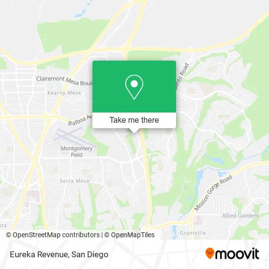 Eureka Revenue map