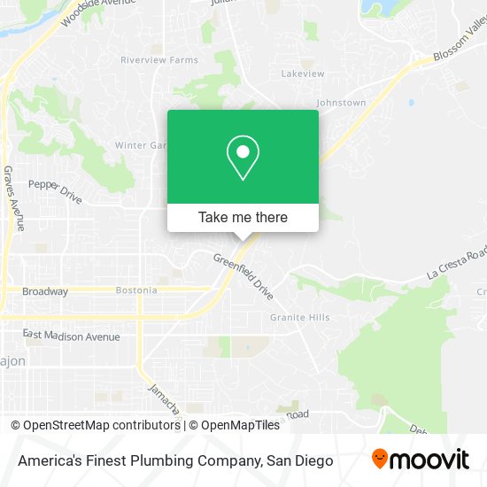 America's Finest Plumbing Company map