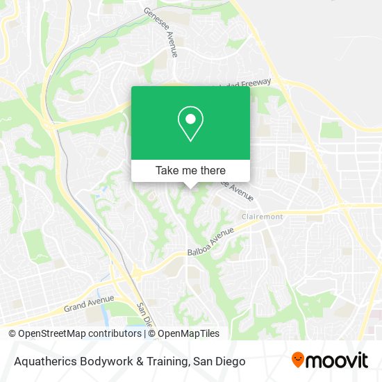 Mapa de Aquatherics Bodywork & Training