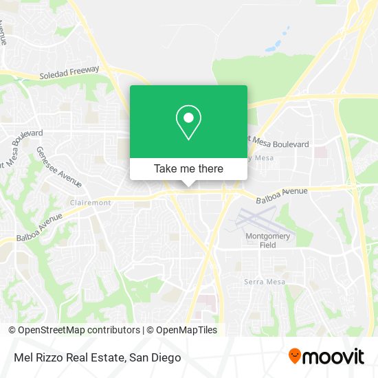 Mel Rizzo Real Estate map