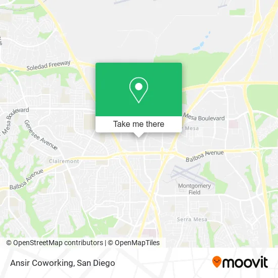 Mapa de Ansir Coworking