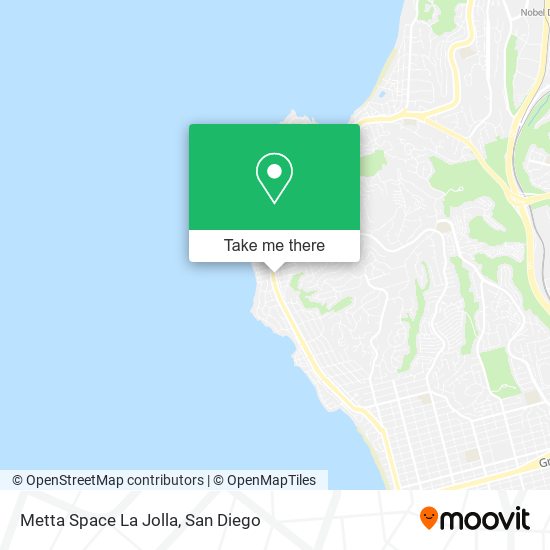 Mapa de Metta Space La Jolla