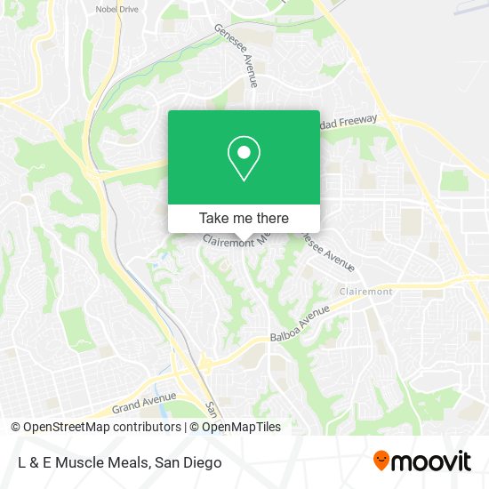 Mapa de L & E Muscle Meals