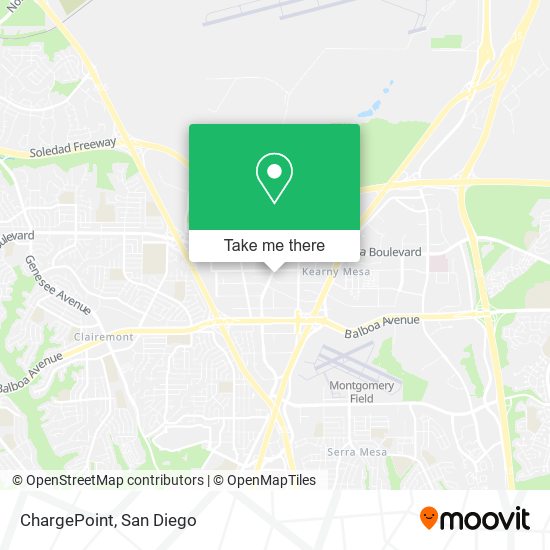 ChargePoint map