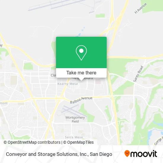 Mapa de Conveyor and Storage Solutions, Inc.