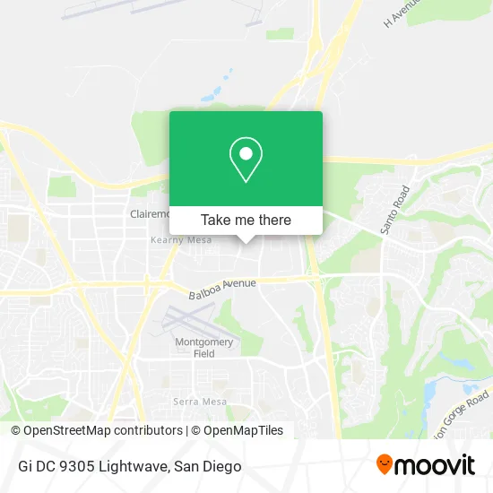 Mapa de Gi DC 9305 Lightwave