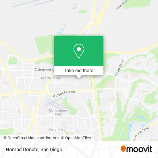 Mapa de Nomad Donuts