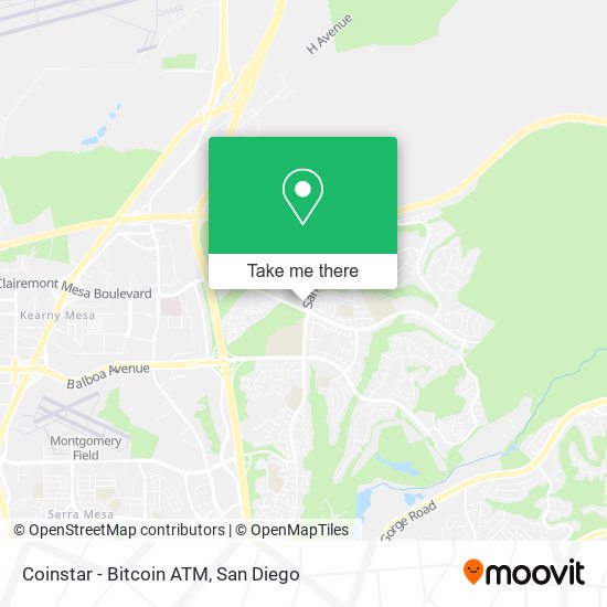 Coinstar - Bitcoin ATM map