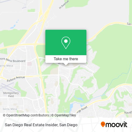 San Diego Real Estate Insider map