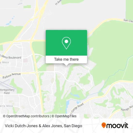 Mapa de Vicki Dutch-Jones & Alex Jones