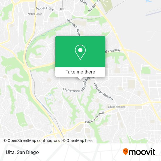 Ulta map