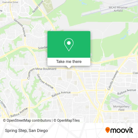 Spring Step map