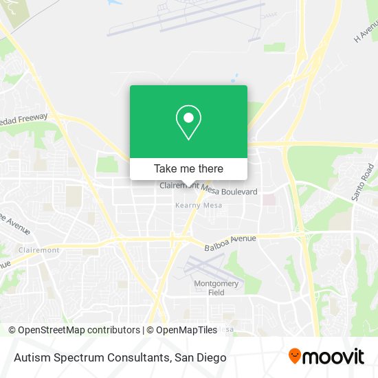 Autism Spectrum Consultants map