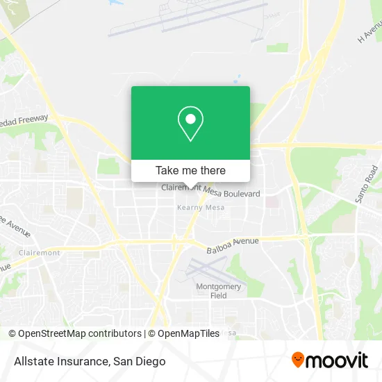 Allstate Insurance map