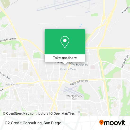 G2 Credit Consulting map