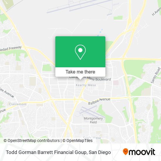 Mapa de Todd Gorman Barrett Financial Goup