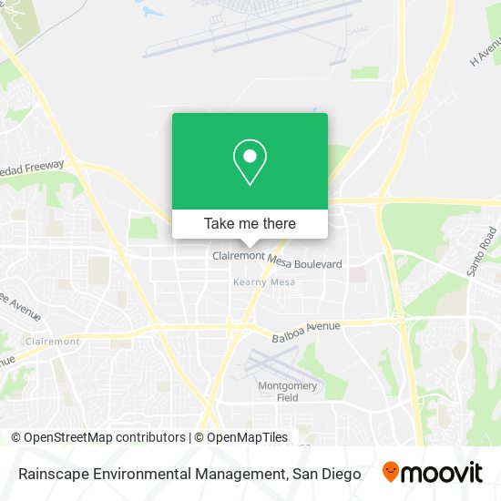 Rainscape Environmental Management map