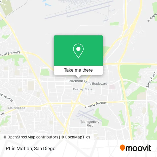 Mapa de Pt in Motion