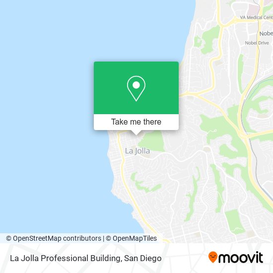 Mapa de La Jolla Professional Building