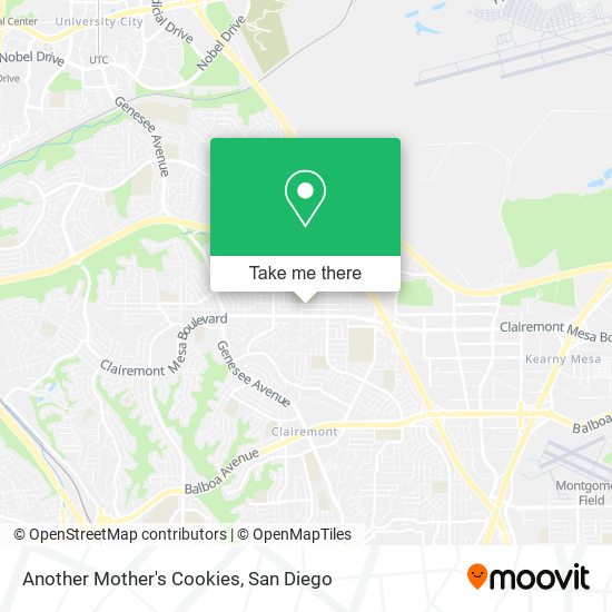 Another Mother's Cookies map