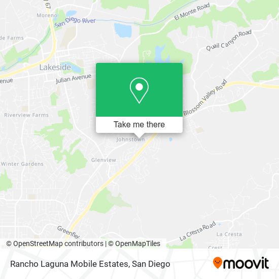 Mapa de Rancho Laguna Mobile Estates