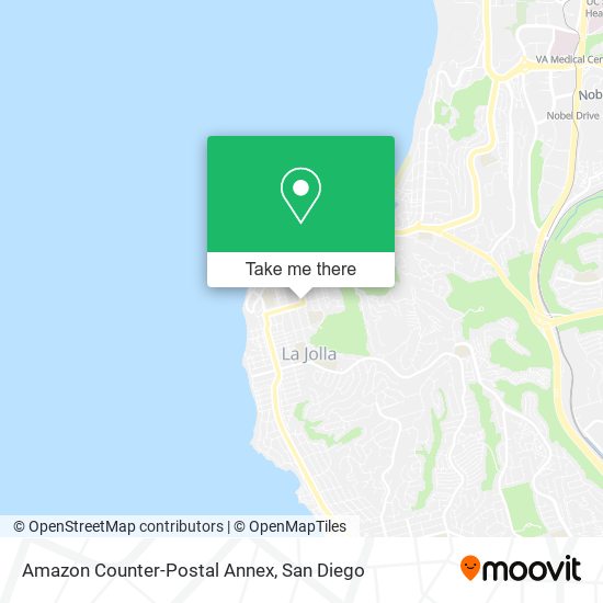 Mapa de Amazon Counter-Postal Annex