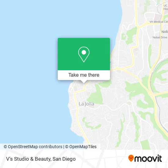 Mapa de V's Studio & Beauty