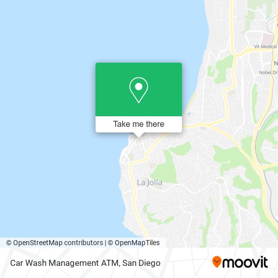 Car Wash Management ATM map