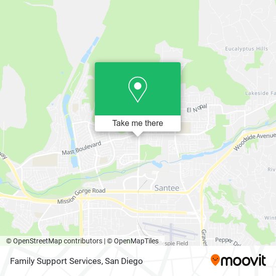 Mapa de Family Support Services