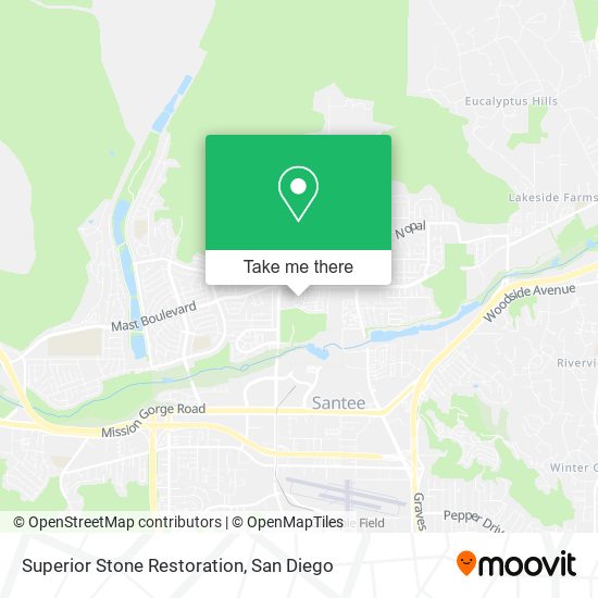 Superior Stone Restoration map