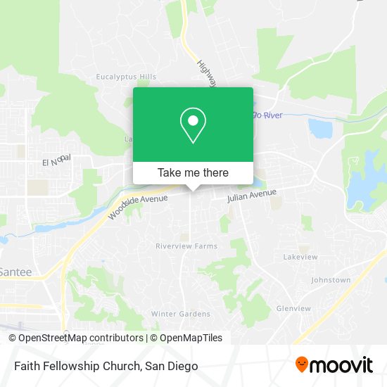 Mapa de Faith Fellowship Church