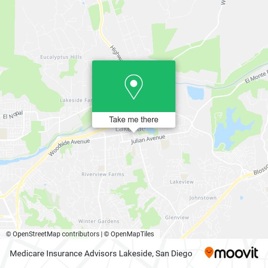 Mapa de Medicare Insurance Advisors Lakeside