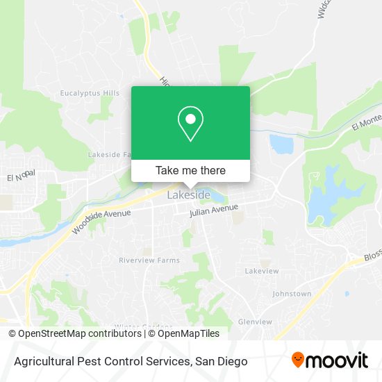 Mapa de Agricultural Pest Control Services