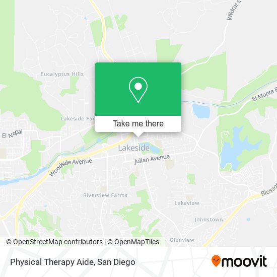 Mapa de Physical Therapy Aide
