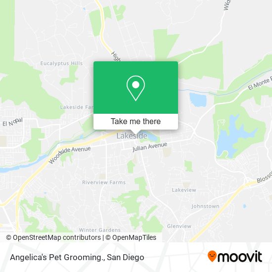 Angelica's Pet Grooming. map